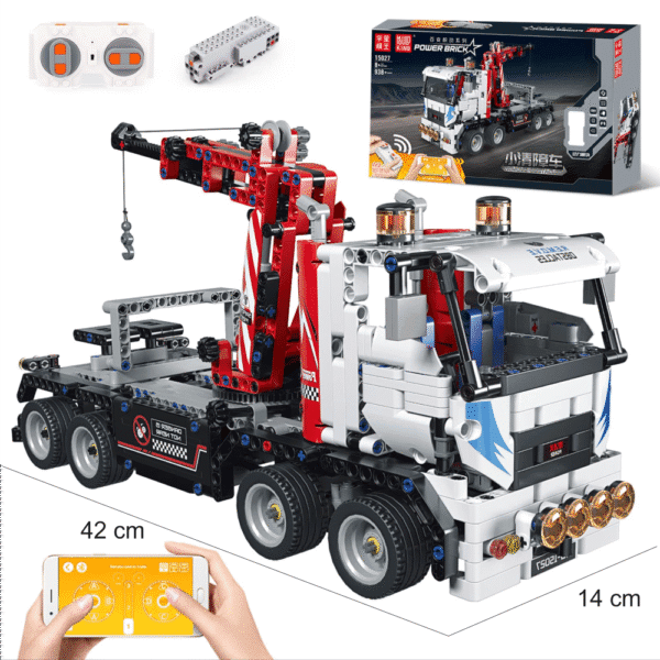 Mould King 15027 - Tovornjak z dvigalom