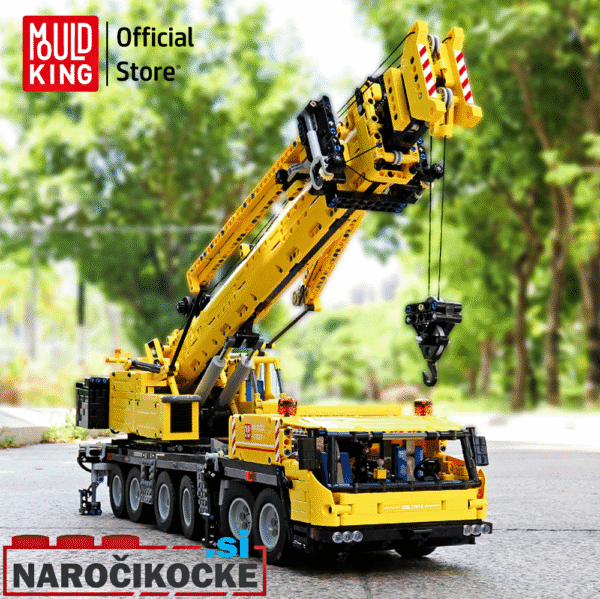 Mould King 17013H - Mobilni žerjav rumen