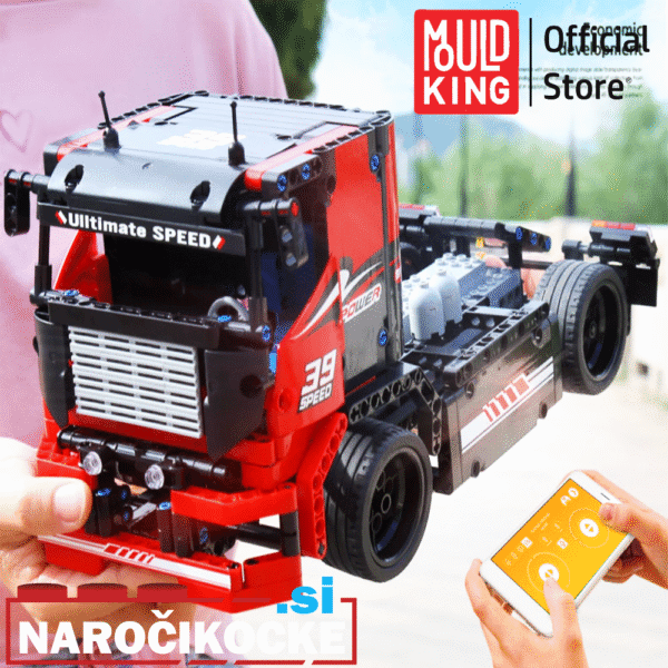 Mould King 15002 - Dirkalni tovornjak