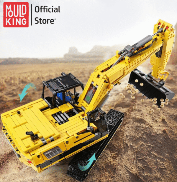 Mould King 13112 - Tračni bager