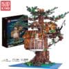 Mould King 16033 hiša na drevesu iz kock – LEGO kompatibilen ustvarjalni model kot darilo za otroke in odrasle