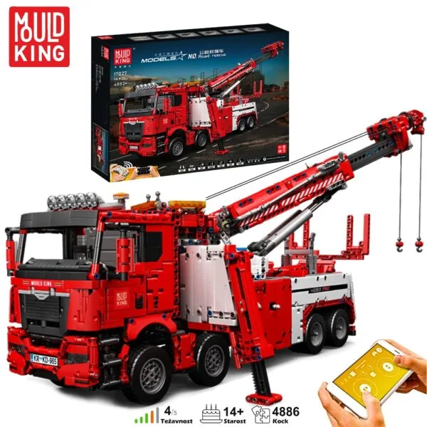 Mould King 17027 - Vlečni tovornjak