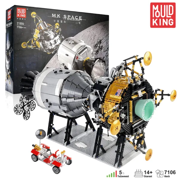 Mould King 21006 Star Wars iz kock – LEGO kompatibilen tematski gradbeni set za ljubitelje Star Wars